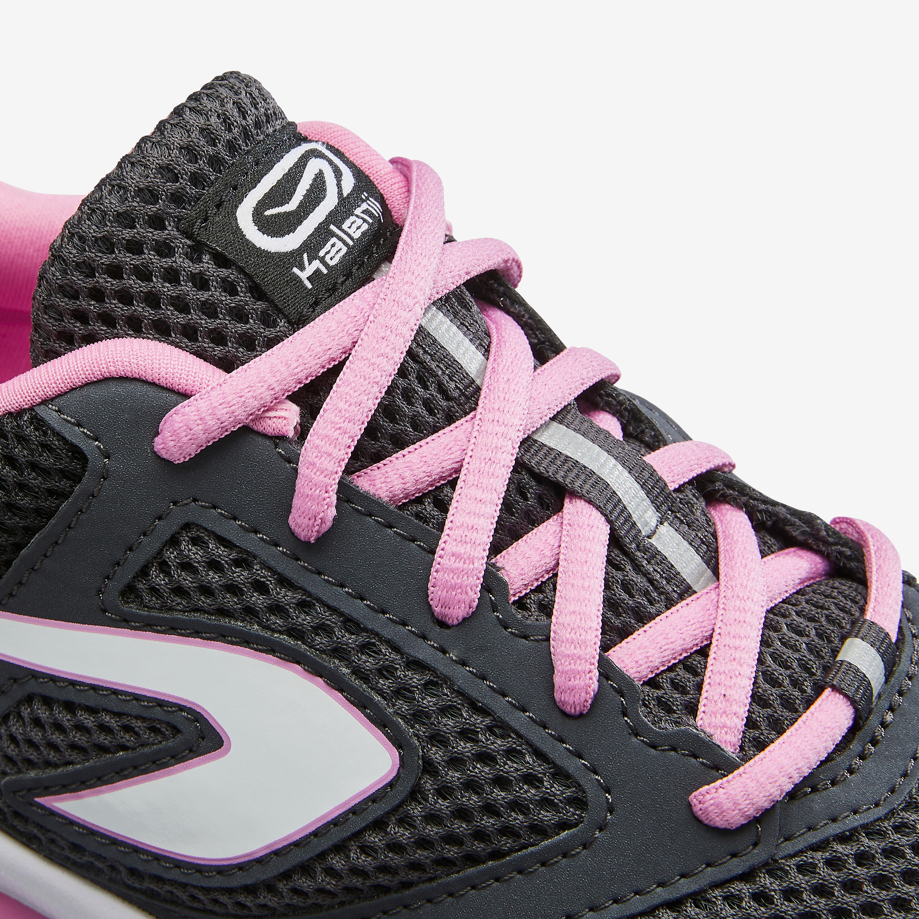 Run Active Women's Running Shoes - Black/Pink 7/7