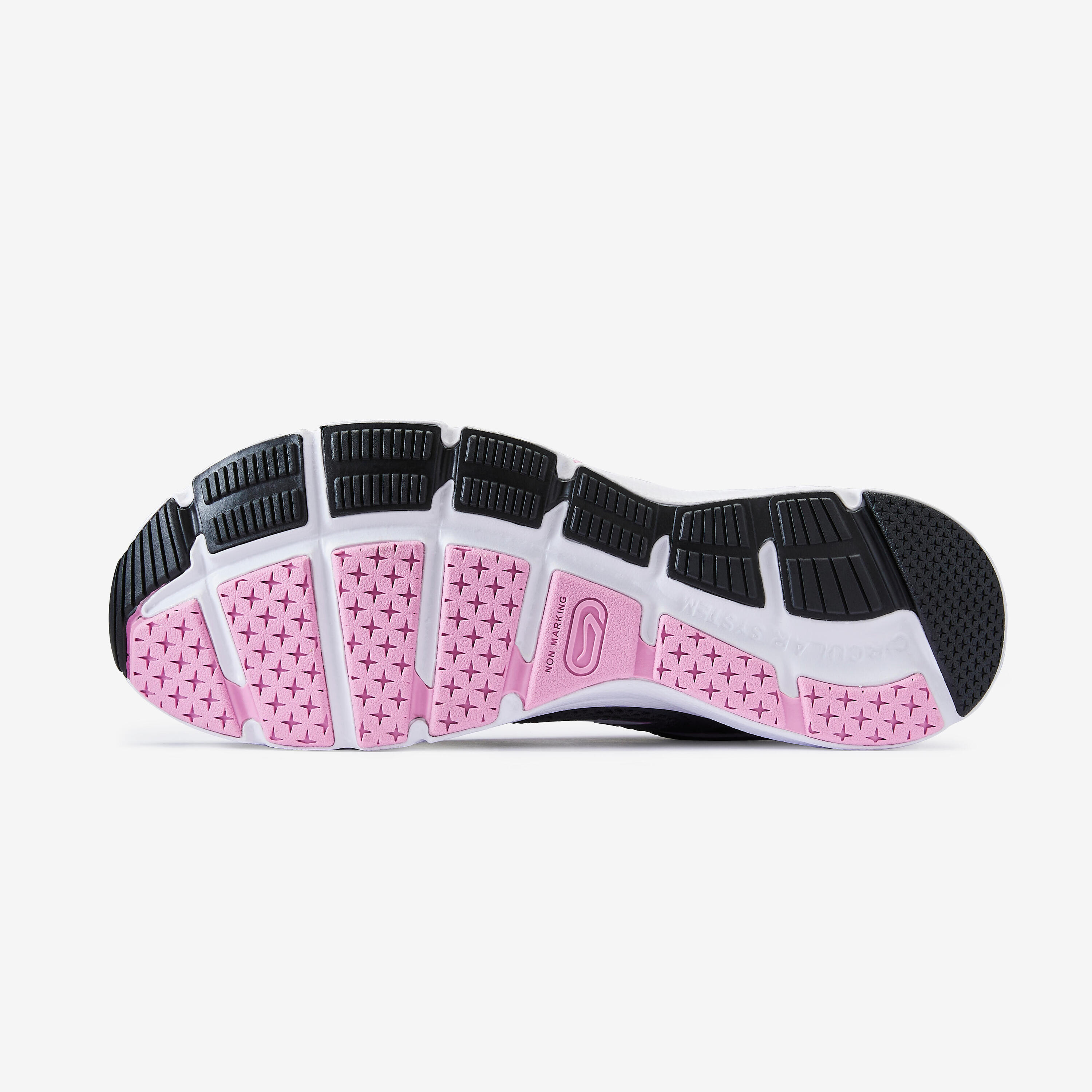 Run Active Women's Running Shoes - Black/Pink 2/7