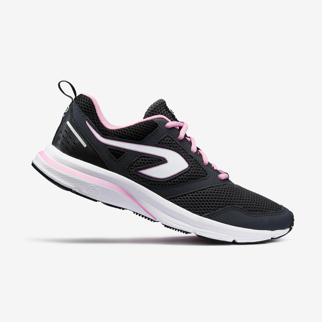 Sieviešu skriešanas apavi “kalenji run active”, melni/rozā