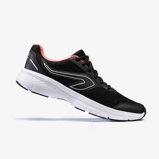 
      CHAUSSURES DE RUNNING FEMME KALENJI RUN CUSHION NOIR CORAIL
  