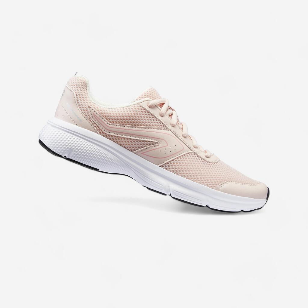 KALENJI RUN CUSHION WOMEN'S RUNNING SHOES - PINK