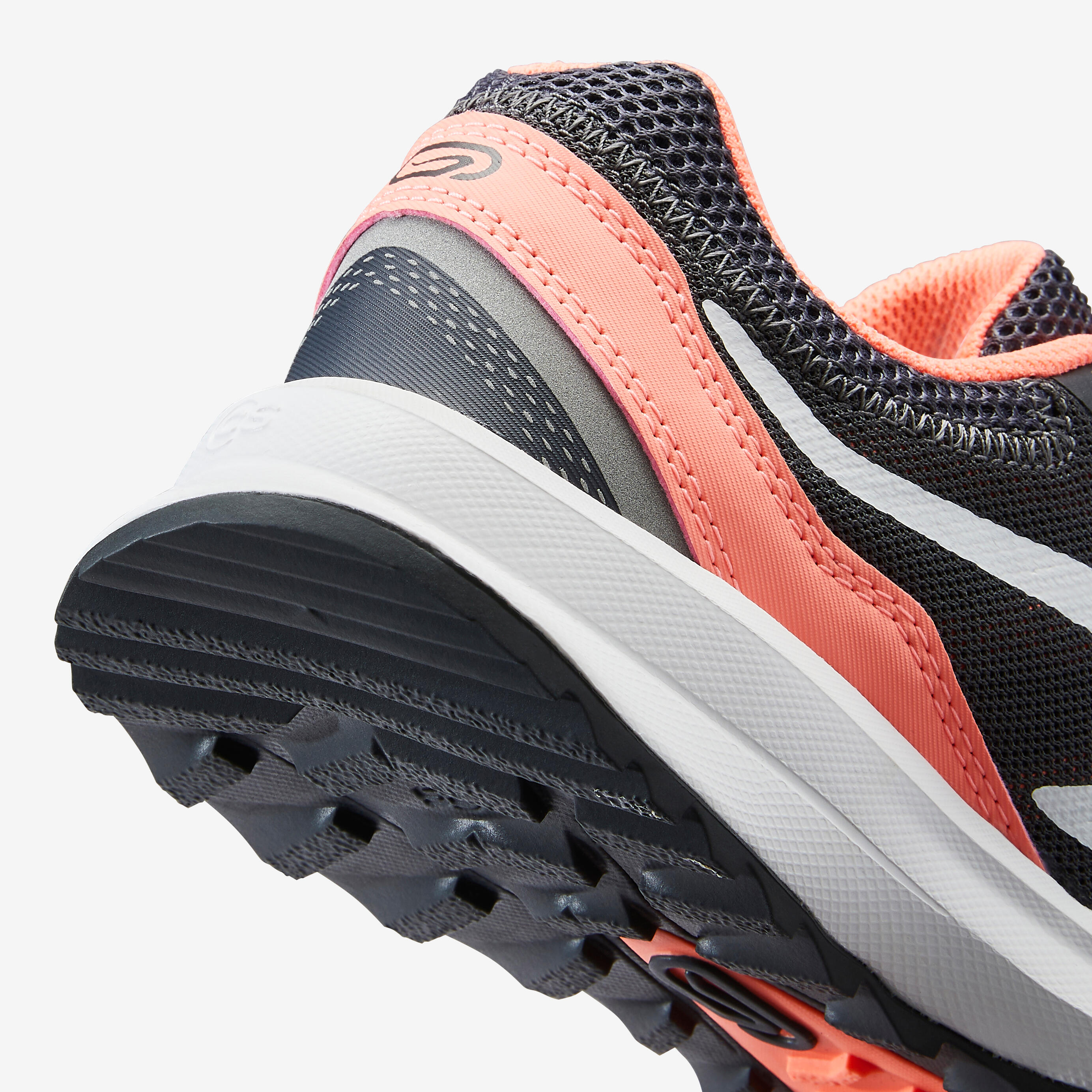 SCARPE DA CORSA DA DONNA KALENJI RUN ACTIVE GRIP CORAL GREY