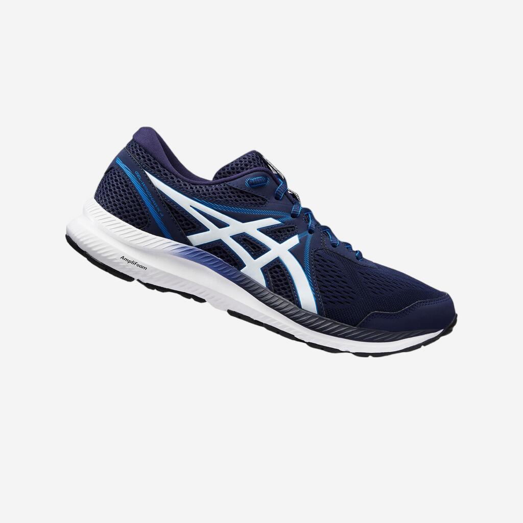 ASICS GEL WINDHAWK MEN'S RUNNING SHOES - BLUE/WHITE