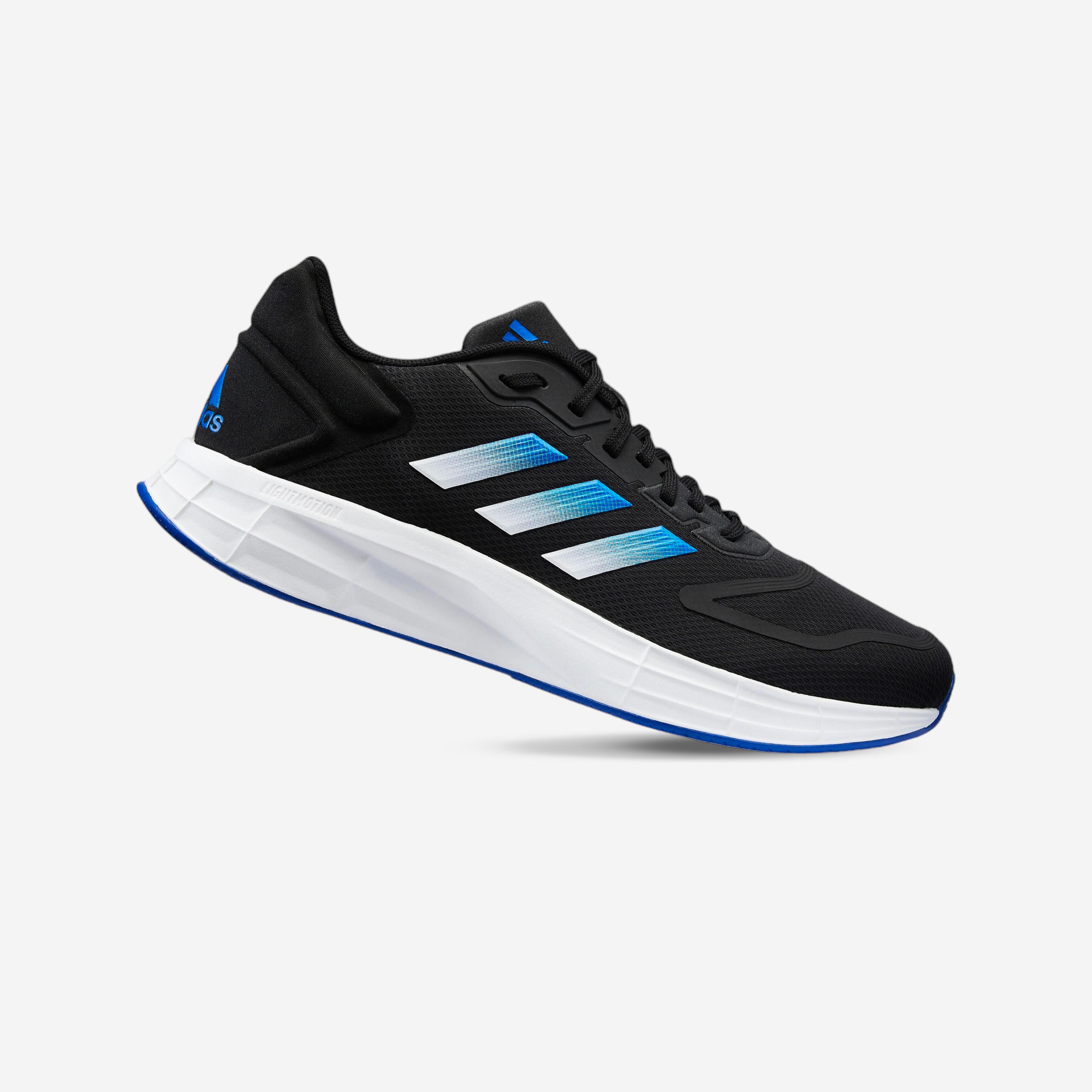 Pantalón Running Fitness Hombre Mayoritariamente Algodón Corte Recto Negro  ADIDAS | Decathlon