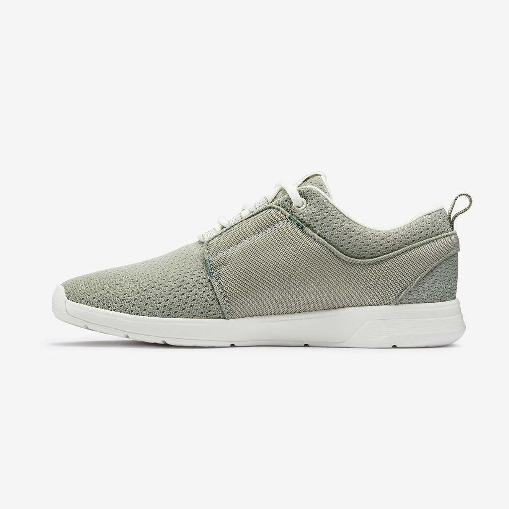 Chaussures marche urbaine femme Soft 140.2 kaki