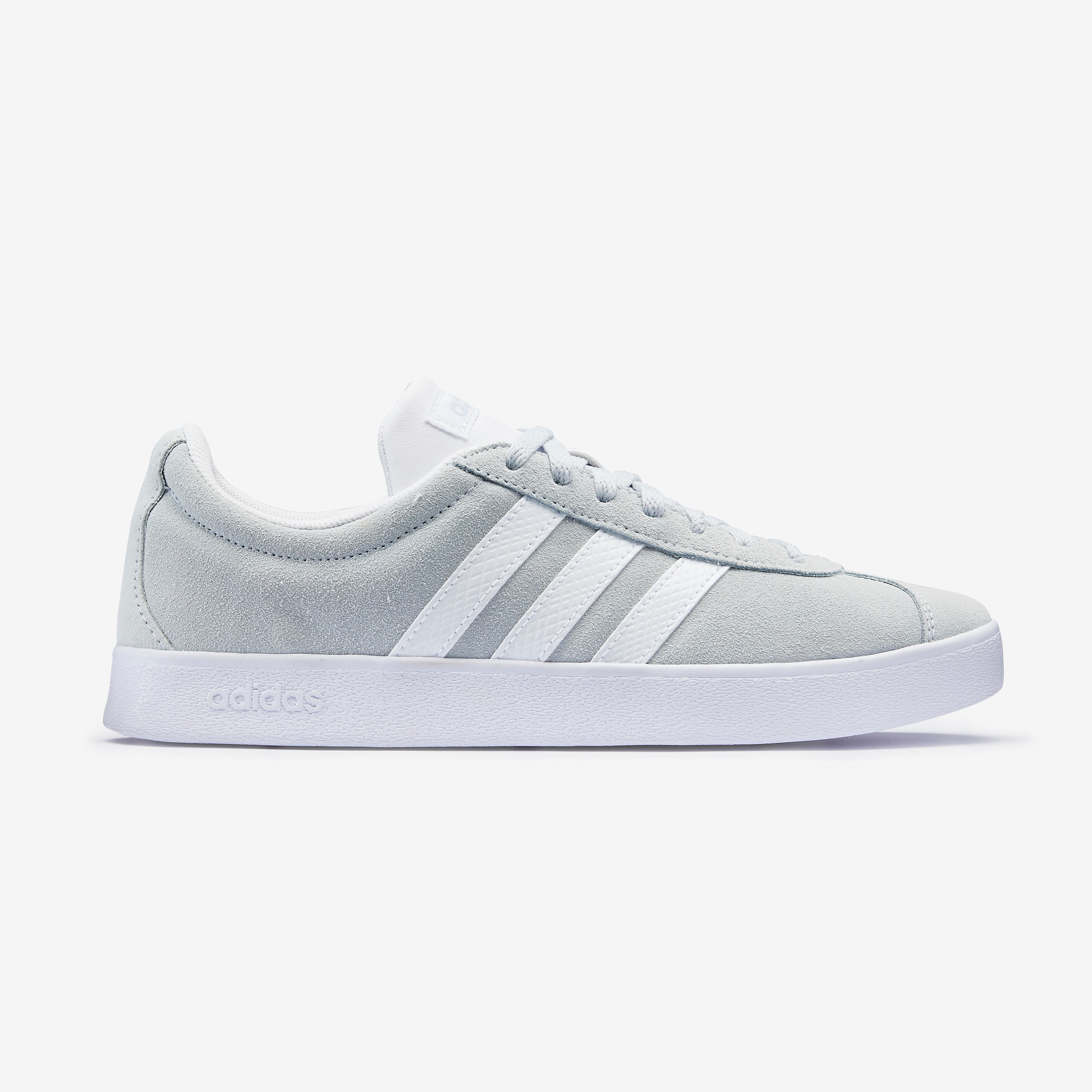 Zapatillas Urbana Adidas Vl Court 2.0 Mujer Gris | Decathlon