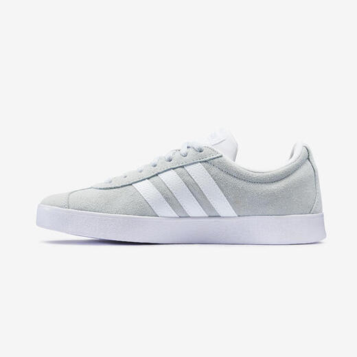 Zapatillas Urbana Adidas Vl Court Mujer Gris