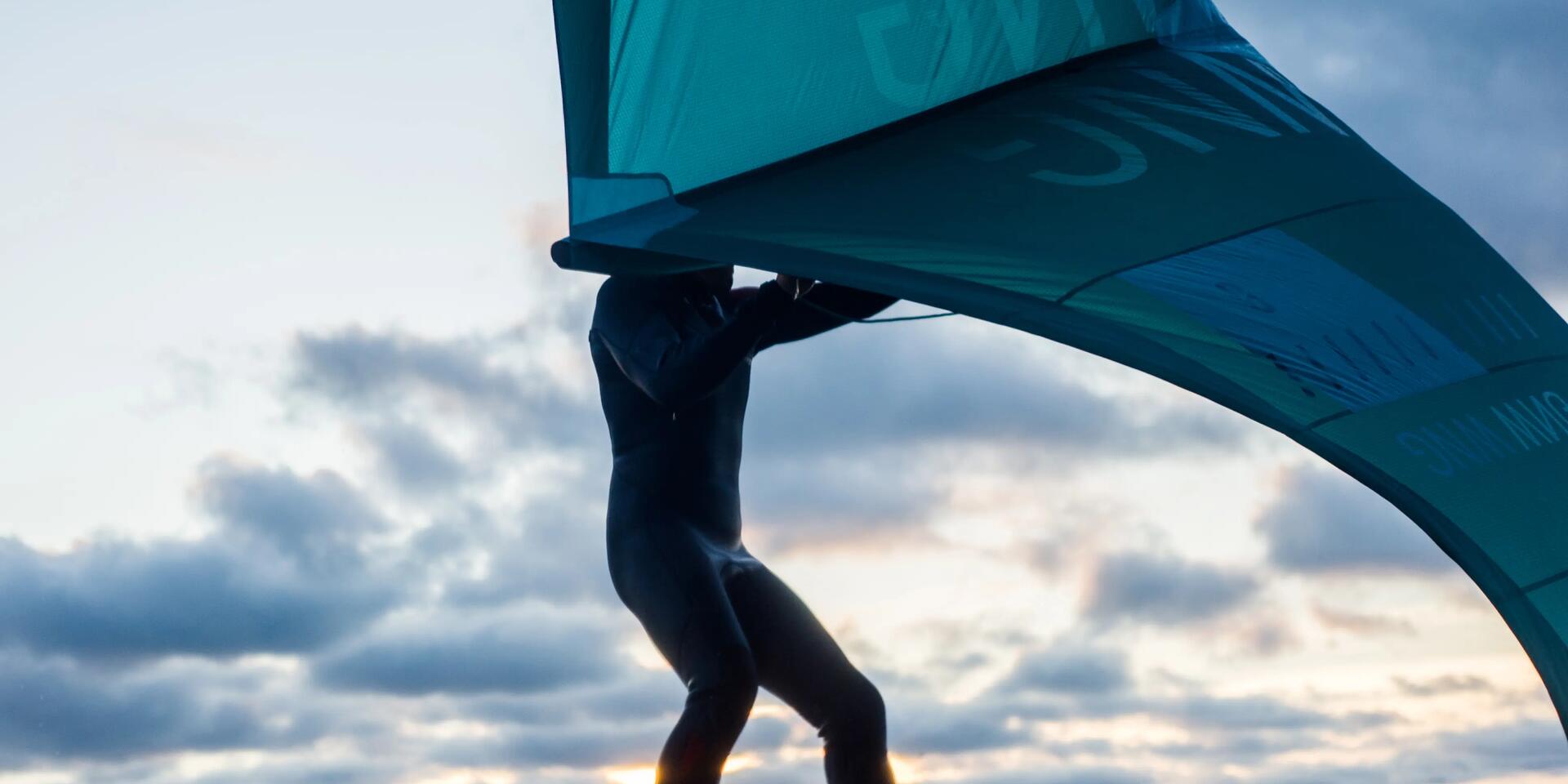 AILE DE KITESURF W 9m²