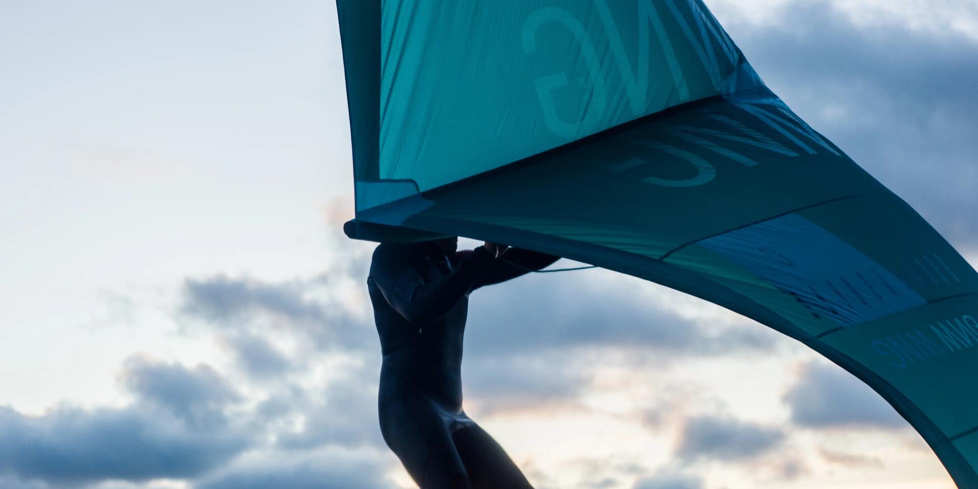 AILE DE KITESURF W 9m²