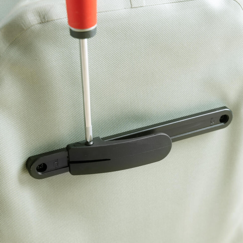 SACOCHE VELO 900 27L IMPERMEABLE GRIS ELOPS | Decathlon