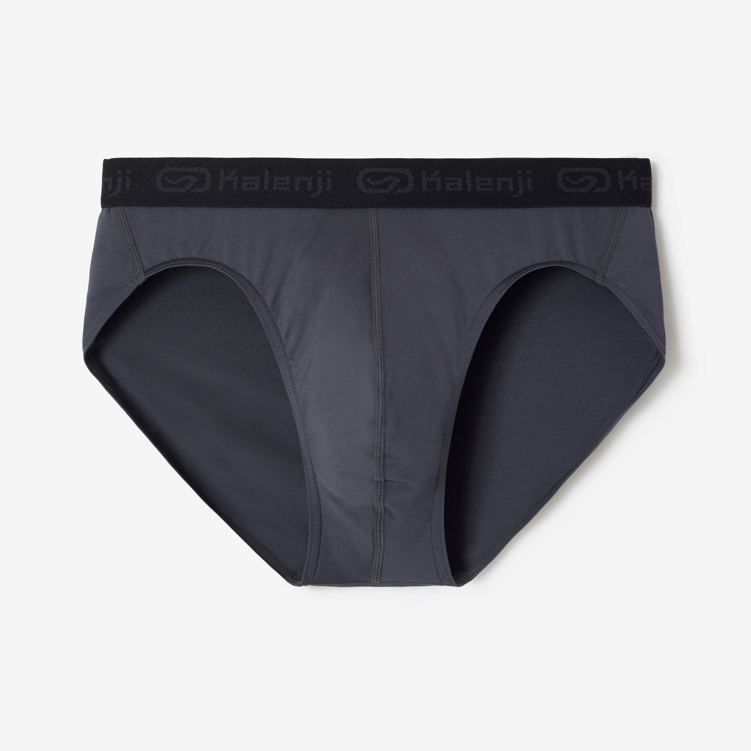 MEN'S ABYSS GREY RUNNING BRIEFS