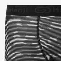 Men's breathable microfibre boxers - Camo Grey