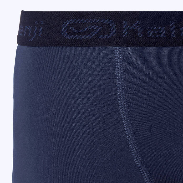 Men's breathable microfibre boxers - Dark blue