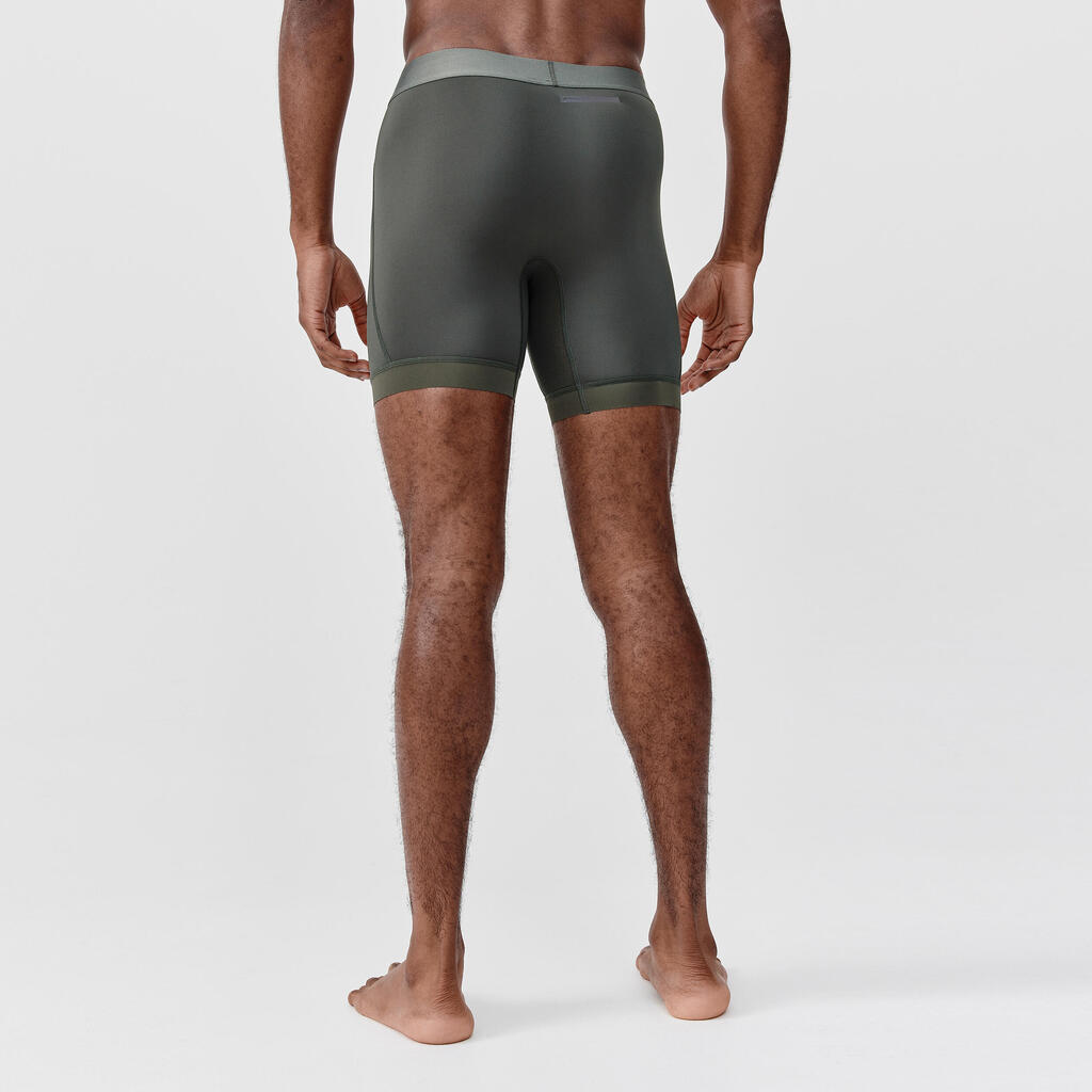 MEN'S SEMI-LONG BREATHABLE RUNNING BOXERS