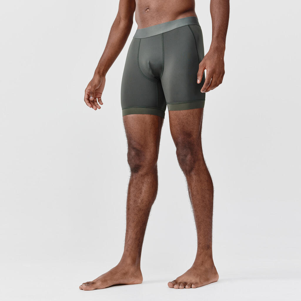 Funktionsunterhose Lauf-Boxershorts atmungsaktiv halblang Herren