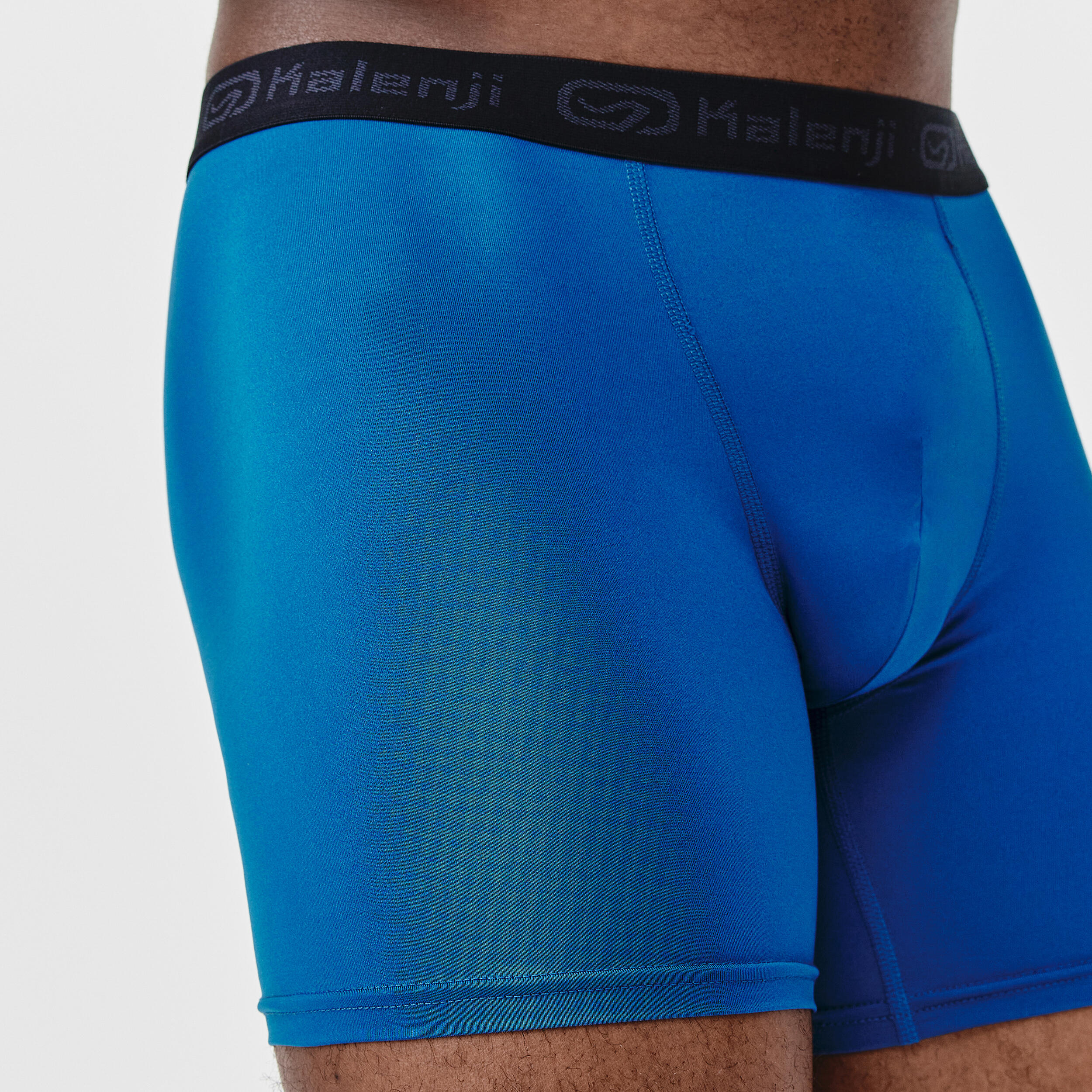 Buy Men's Breathable Running Boxers Prussian Blue Online Decathlon