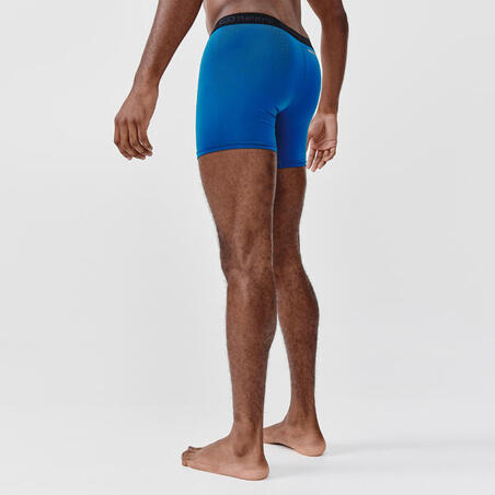 MEN'S BREATHABLE RUNNING BOXERS - PRUSSIAN BLUE