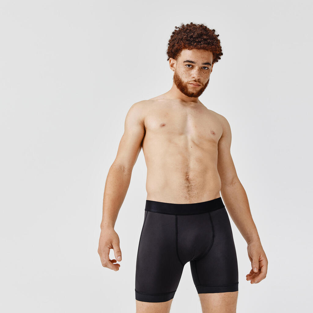 MEN'S SEMI-LONG BREATHABLE RUNNING BOXERS