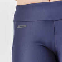 Women's short running leggings Dry - dark blue