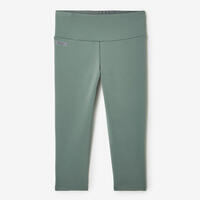 Legging court running femme - Support vert