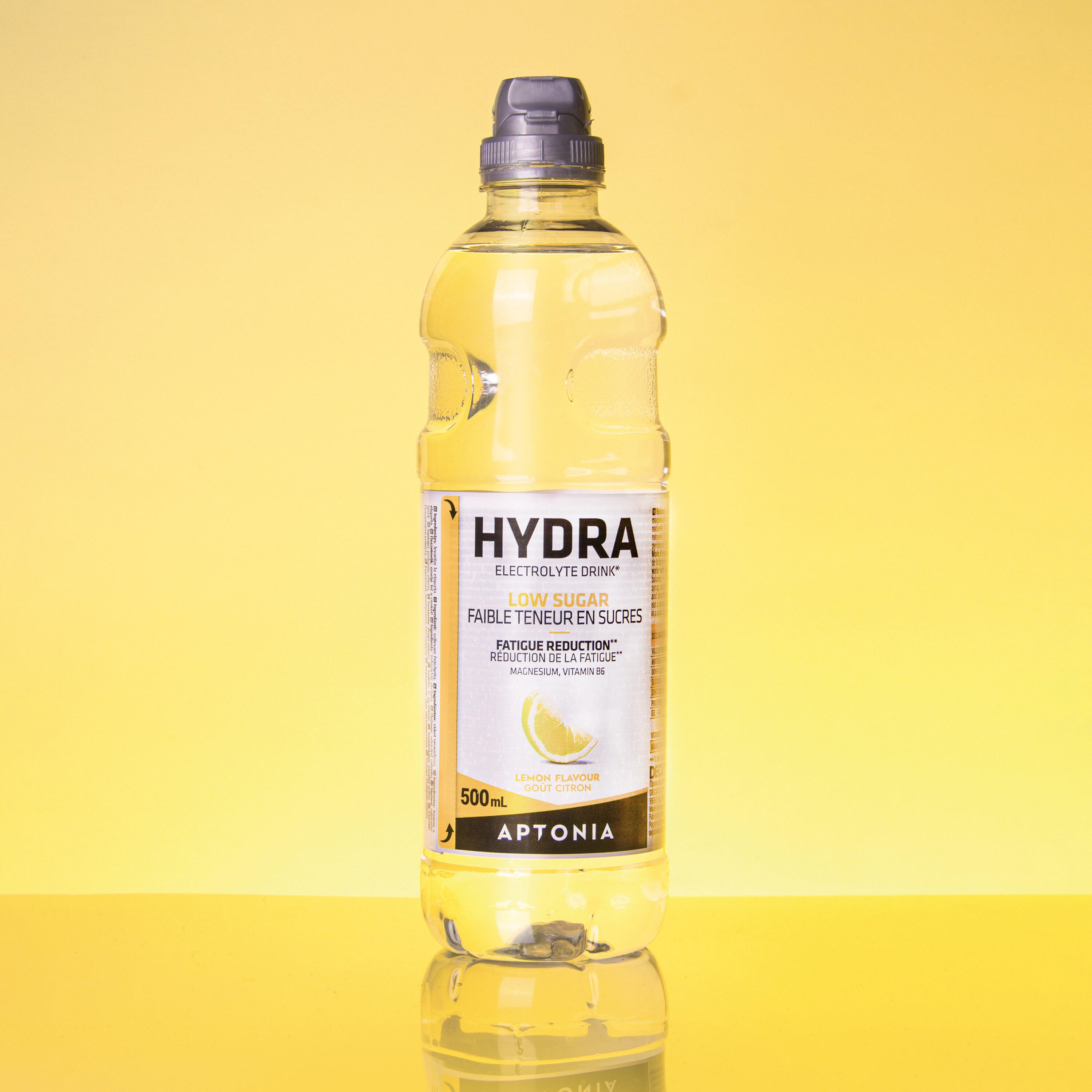 Băutură pe Bază de Apă Minerală Aromatizată Hydra Lămâie 500 ml APTONIA imagine 2022 topbody.ro