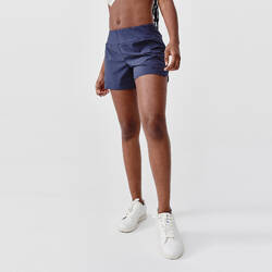 Women's Running Shorts - KIPRUN Run 100 Dark Blue