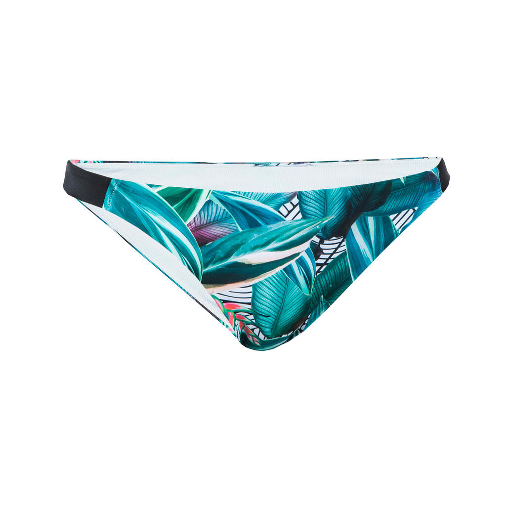 Donji deo bikinija za surfovanje Aly - crno/beli