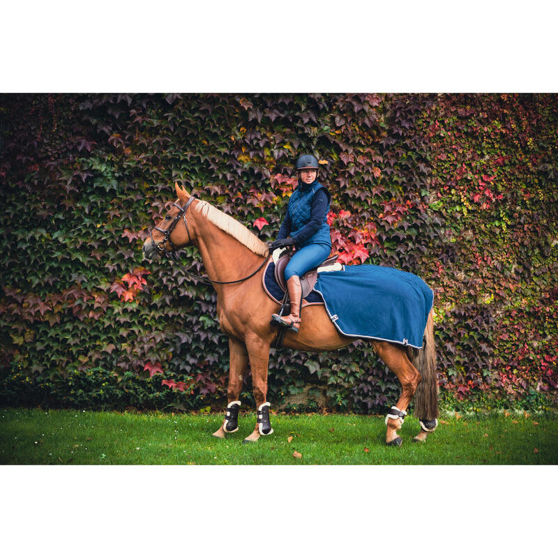 Cobre-rins de Equitação para Cavalo POLAR 560 Azul