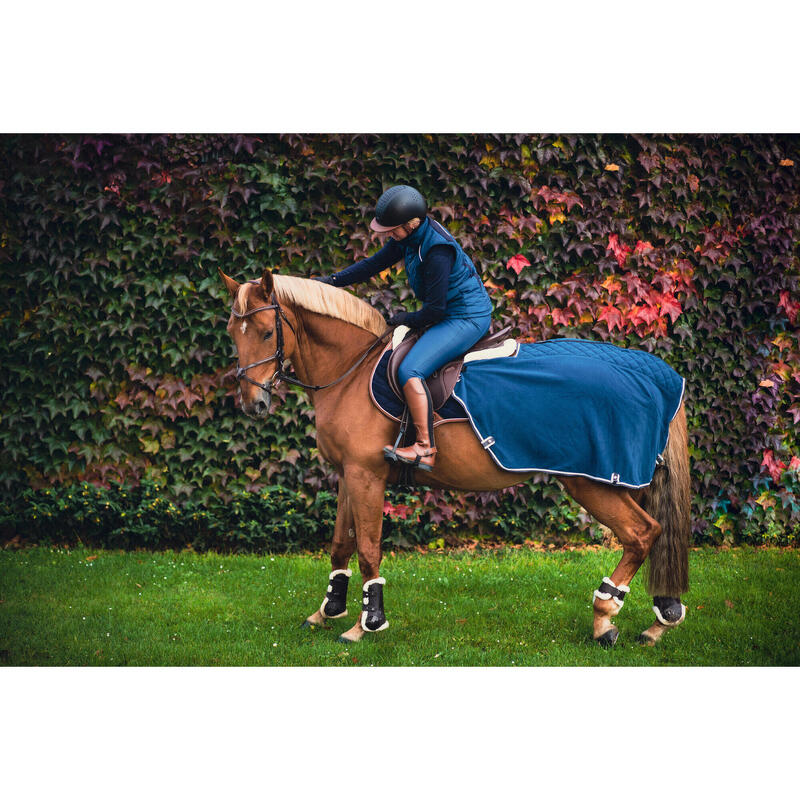 Couvre-reins équitation cheval POLAR 560 bleu