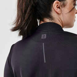 Women's breathable running jacket Dry - black