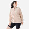 Women's Running Breathable Jacket-KIPRUN Run 100 Dry-Pink quartz