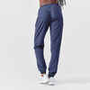 Pantalon de jogging running respirant femme - kiprun run 500 dry bleu foncé