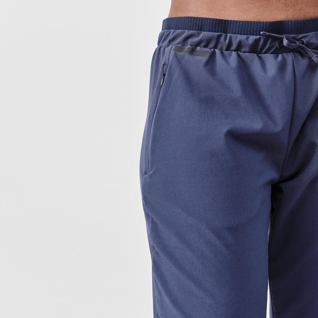Pantalon de jogging running respirant femme - kiprun run 500 dry kaki clair
