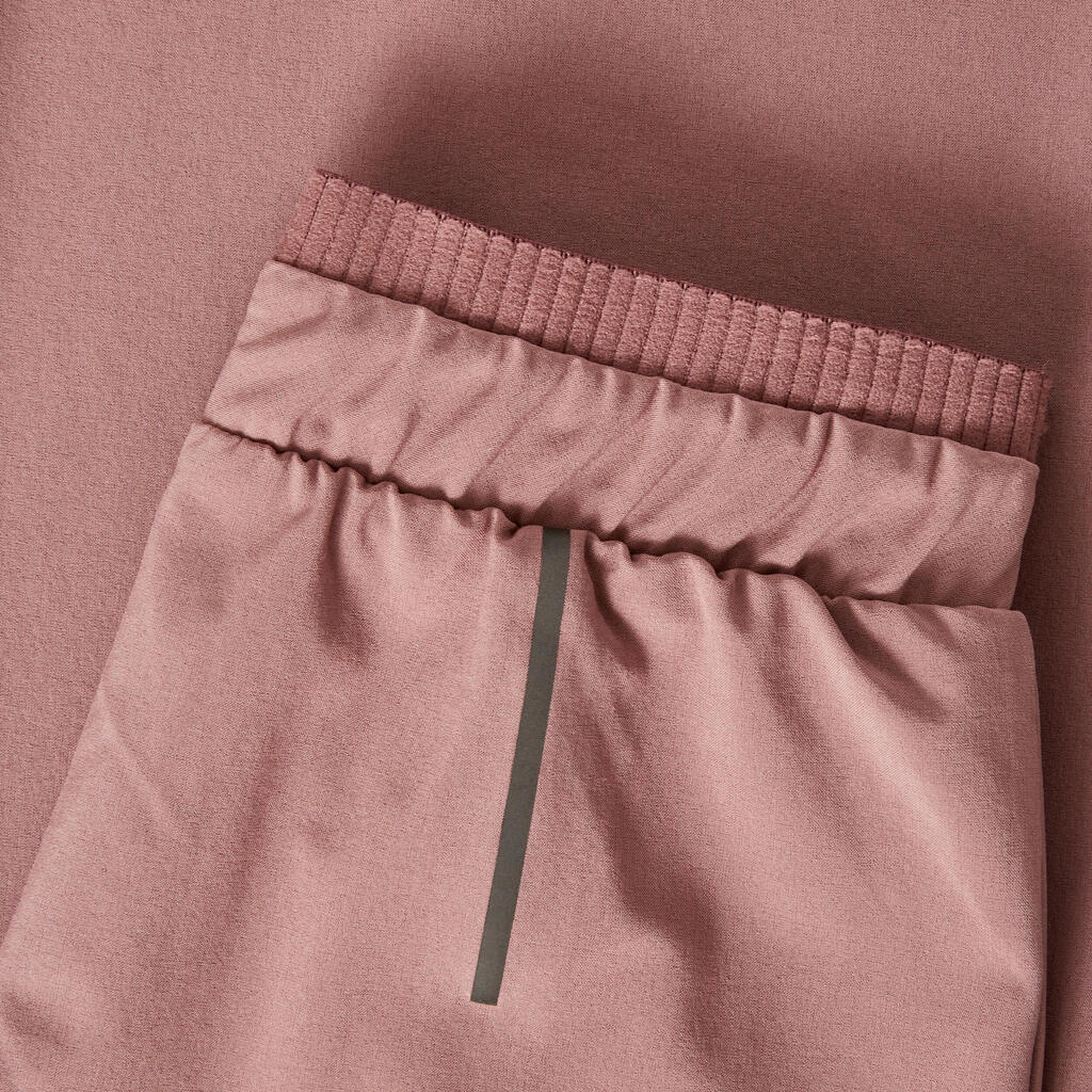 Dámske bežecké nohavice Dry priedušné fialové