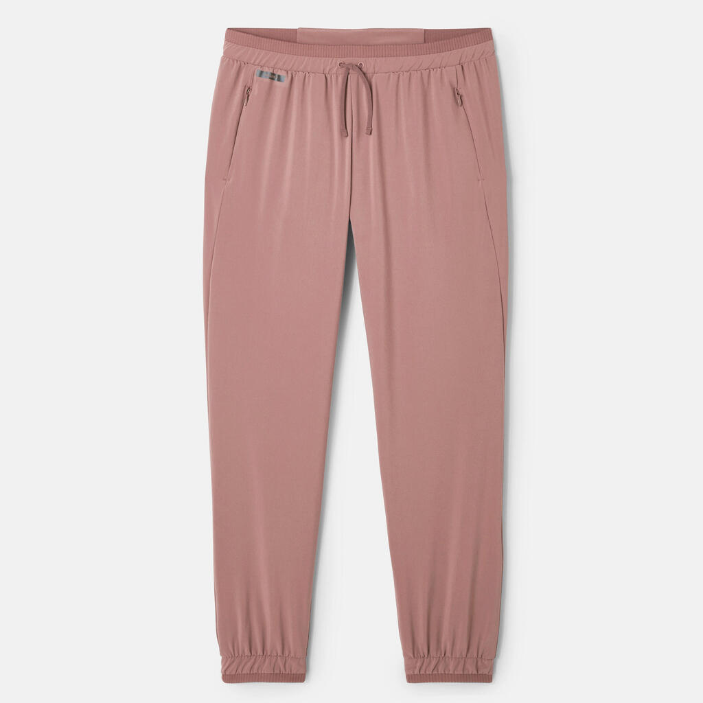 PANTALÓN RUNNING MUJER RUN100 ROSADO