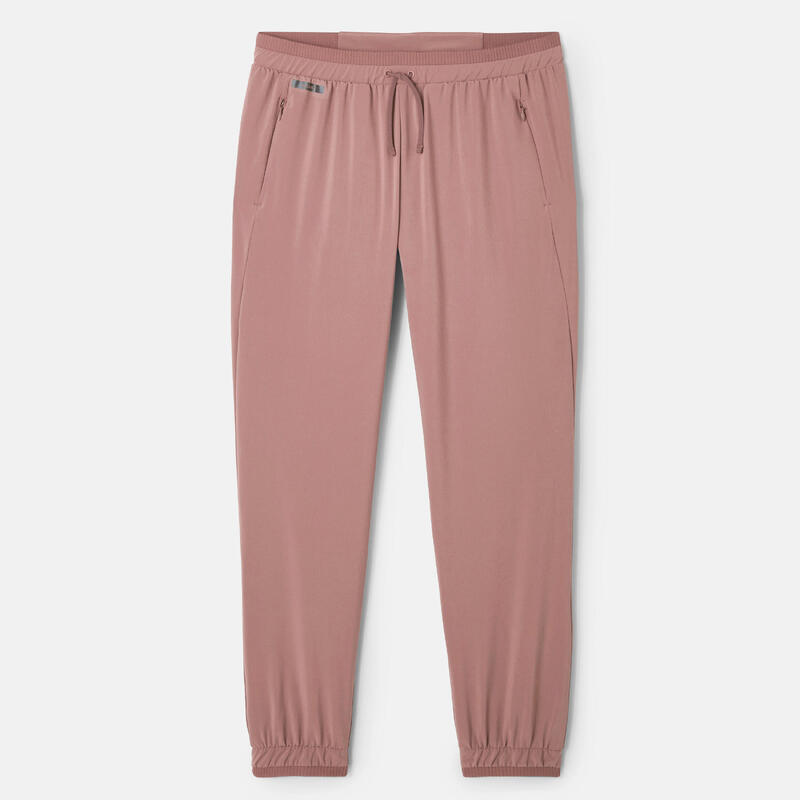 Pantalon de jogging alergare respirant kiprun run 500 dry mov Damă