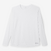 T-shirt manches longues running femme - sun protect blanc