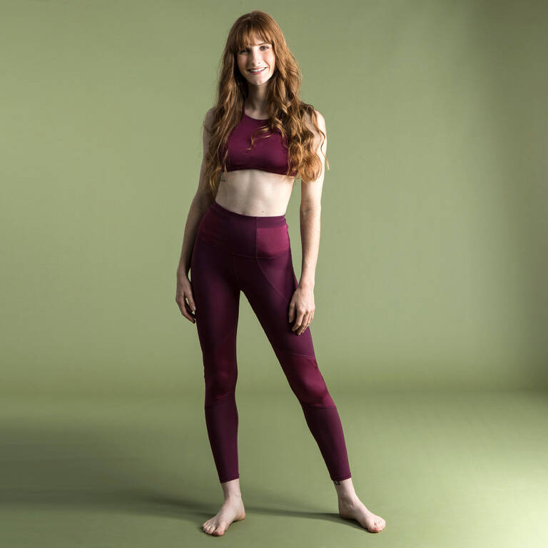 LEGGING MELISSA high waist with removable knee and hip pads