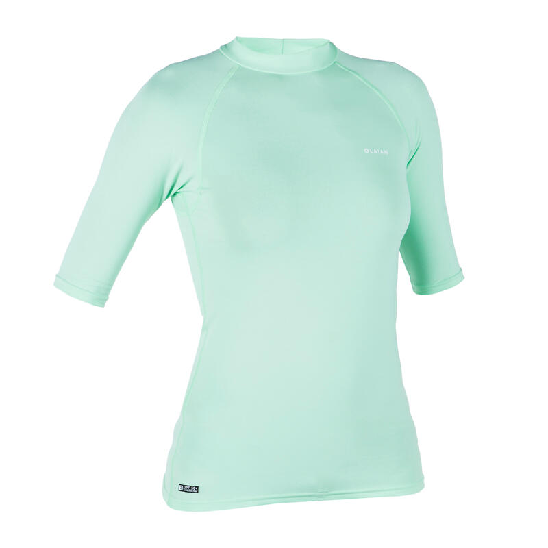 Tricou anti-UV 100 Verde Damă 