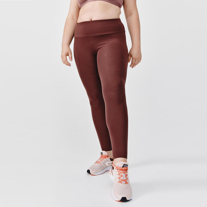 Női leggings futáshoz (XS-től 5XL-ig), barna