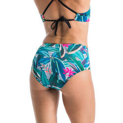 Women's Surfing High-Waisted Swimsuit Bottoms ROMI - PAGI