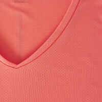 Camiseta Transpirable Mujer Running - Dry  Coral 