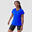 Women's short-sleeved breathable running T-shirt Dry - blue