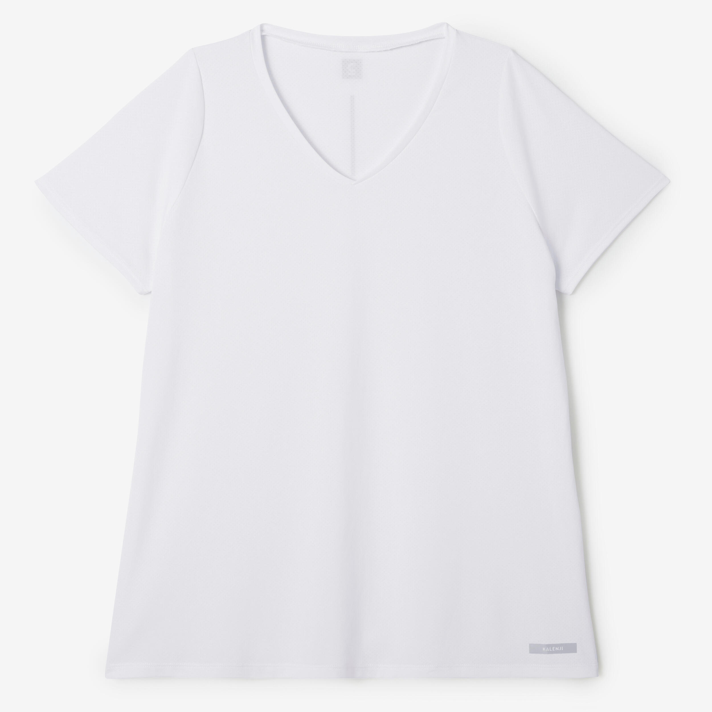 Women's breathable short-sleeved running T-Shirt Dry - white 7/7