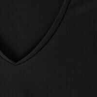 Women's breathable short-sleeved running T-shirt Dry - black 