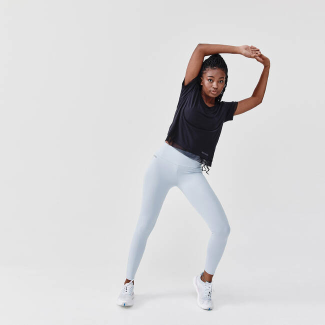 Graphite Gray Women's Tights, Best Designer Sports Exercise