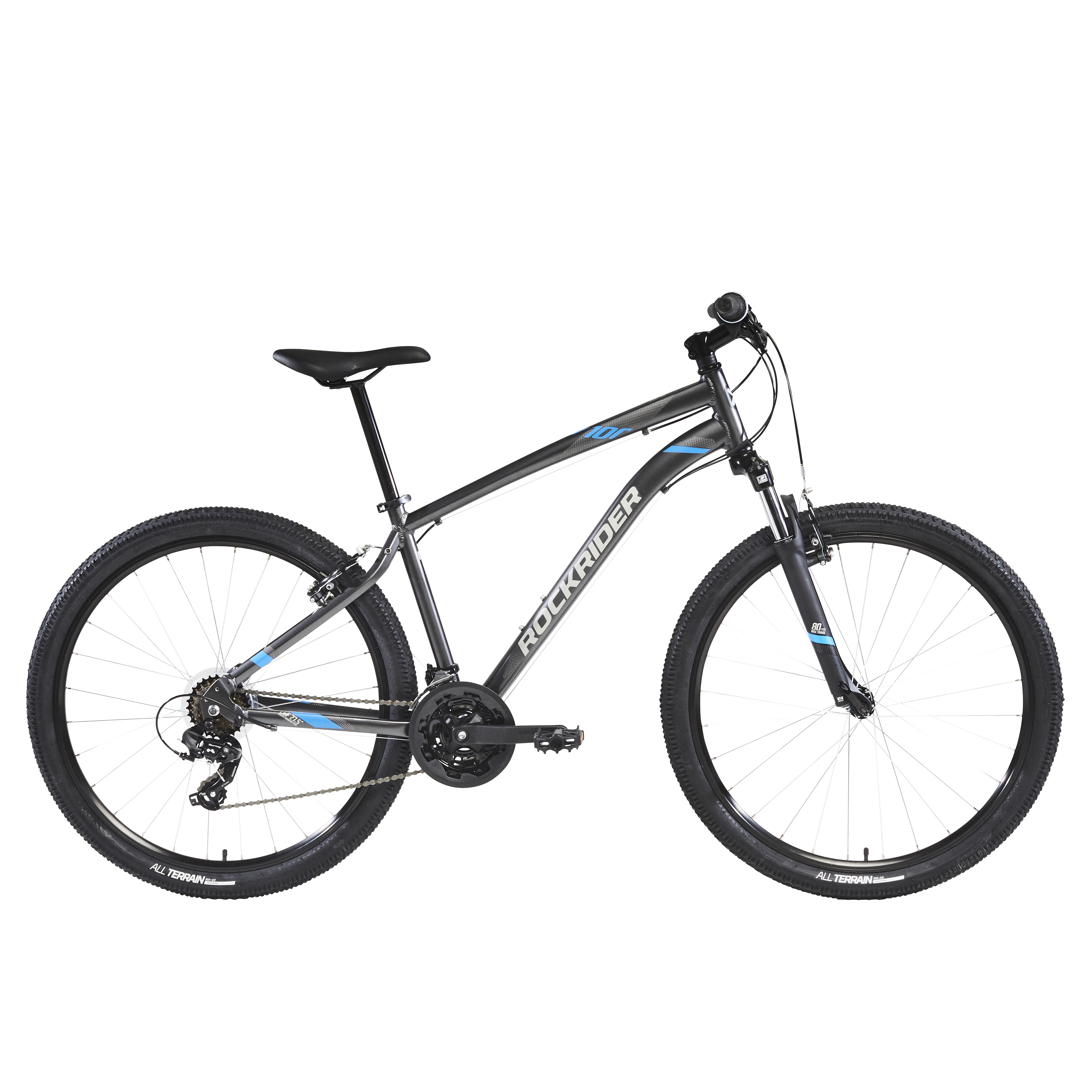 dorado Abierto Garantizar Bicicleta de montaña 27,5" aluminio Rockrider ST 100 gris