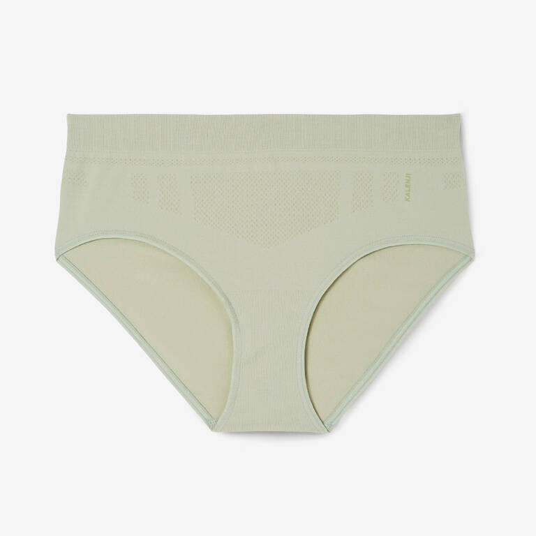 Women's Seamless Briefs - Sage Green