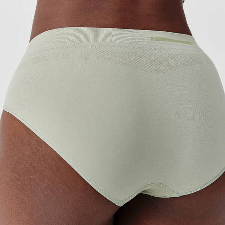 Women's Seamless Briefs - Sage Green