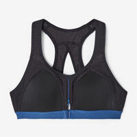 BRASSIERE RUNNING ZIP MAINTIEN ELEVE